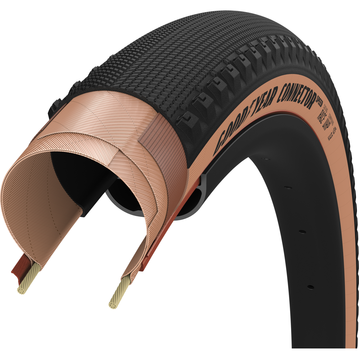 Goodyear - connector speed race tlr 700x45c transparant