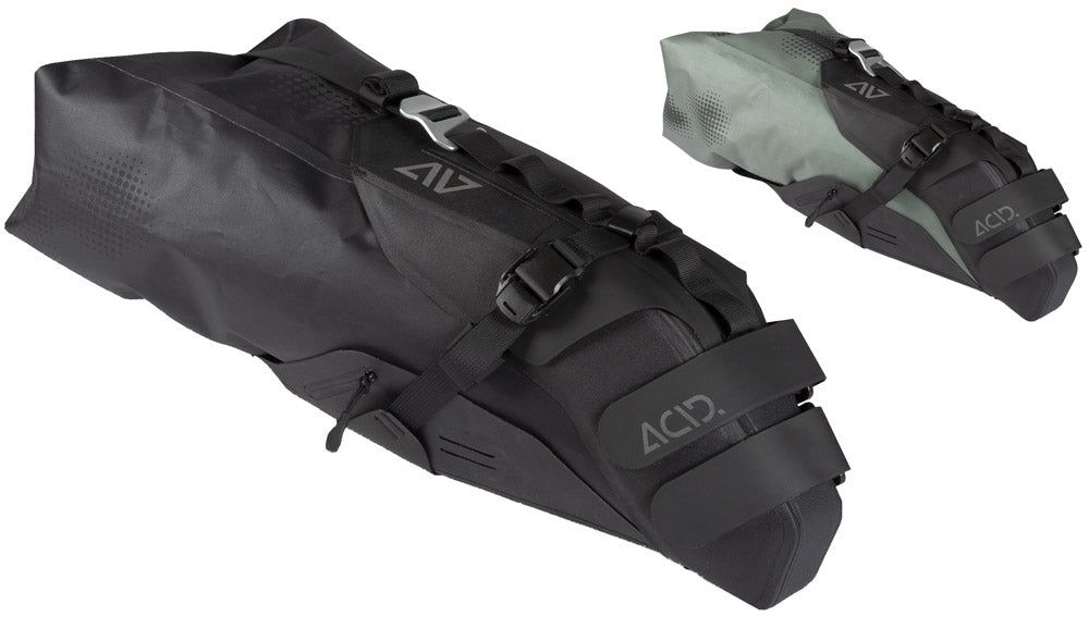 Acid pack pro 15 saddle bag | black´n´green