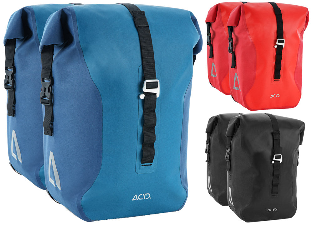 Acid travlr pro 20 2 panniers | black