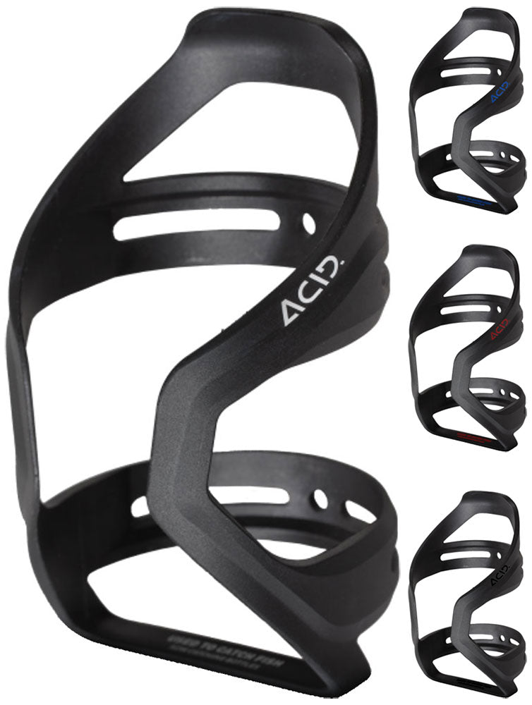 Acid universal bottle cage | black´n´red