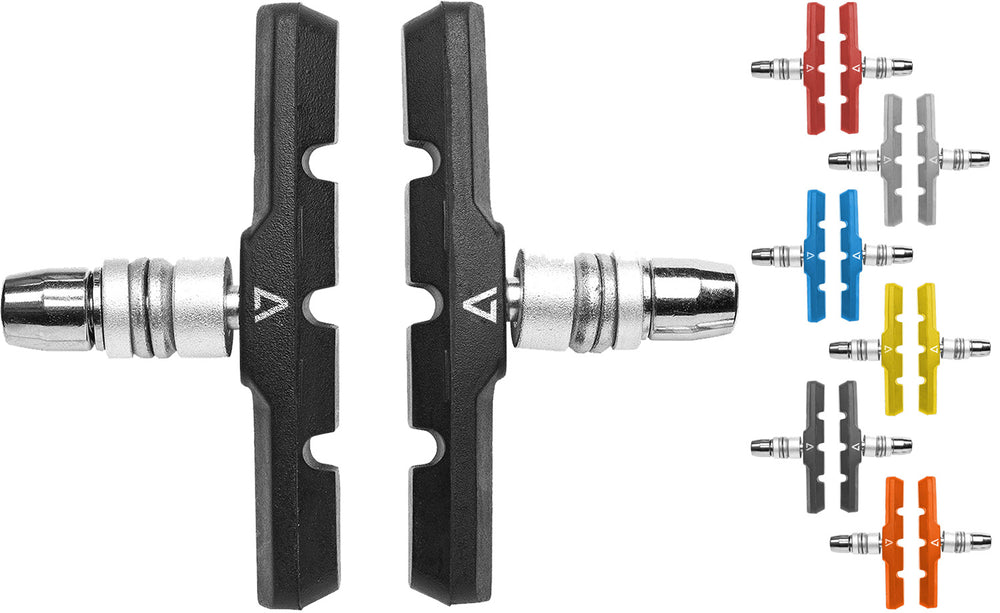 Acid v-brake brake shoes | orange