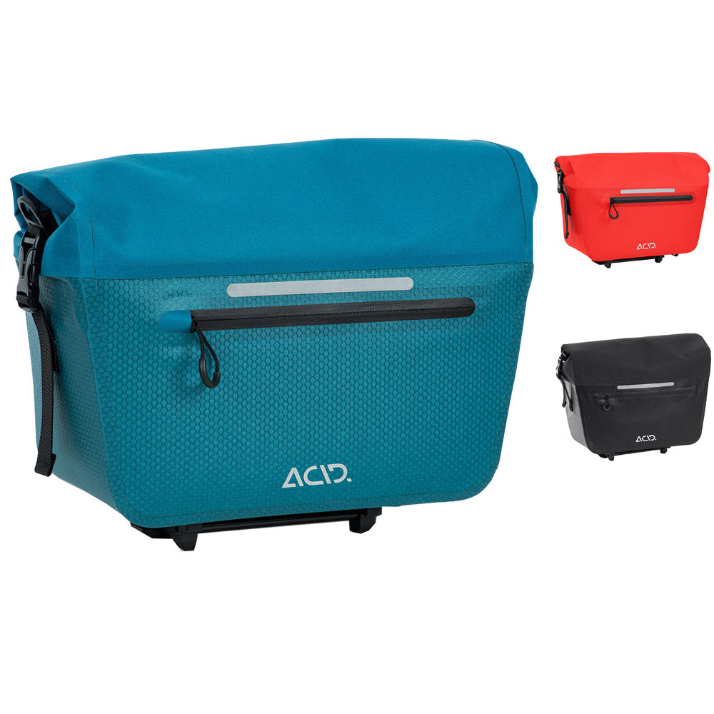 Acid trunk pro 14 rilink bicycle bag | flame´n´black