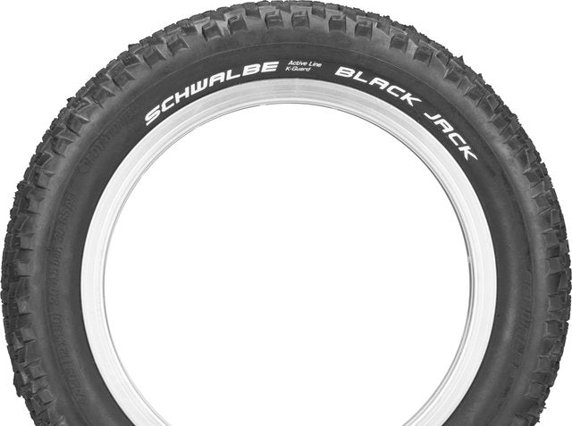 Schwalbe Buitenband 12 1 2x1.90 (47-203) zwart jack zwart