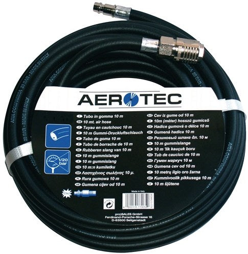 Aerotec persluchtslang | binnen-d. 9 mm | lengte 20 m | koppeling dn 7,2 | 1 stuk - 200630 - 200630