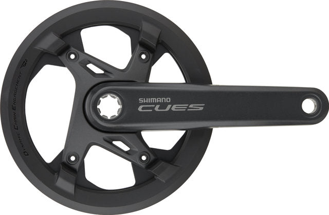 Shimano cues fc-u6000-1 crankset w chain guard