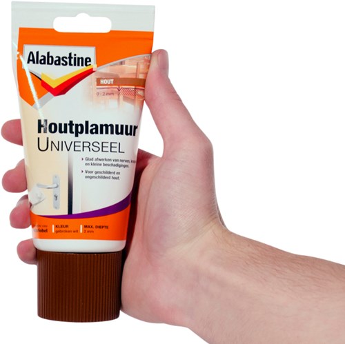 Alabastine houtplamuur universeel 250gr - 5096155