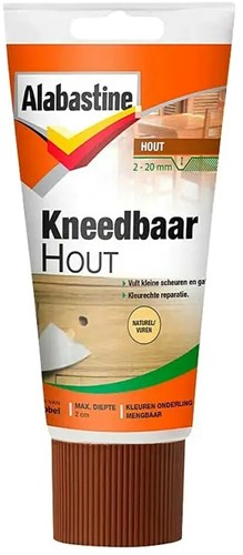Alabastine kneedbaar hout naturel 200gr - 5096007