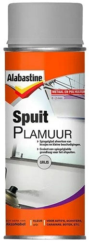 Alabastine spuitplamuur grijs 400ml ab0454 - 6035388