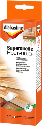 Alabastine supersnelle houtvuller set | 150g - 5944057