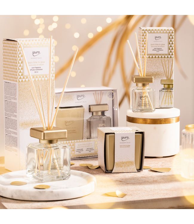 Ipuro geurkaars time to glow 125gr.