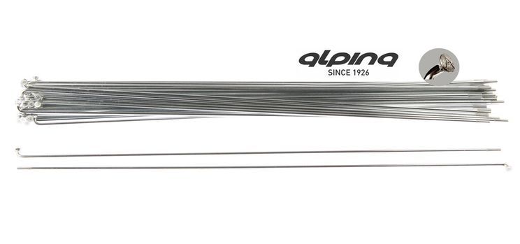 Spaken Alpina rvs 13-275 zonder nippel
