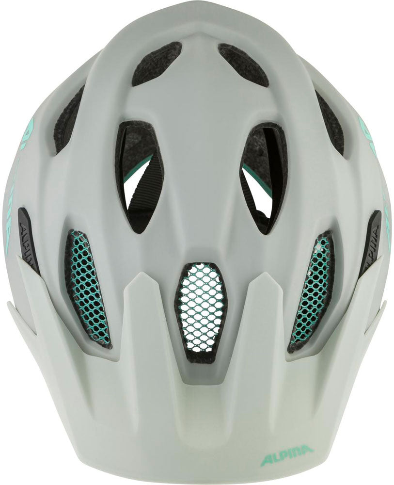 Alpina sports kinderhelm apax jr. mips 51-56 mat turq grijs