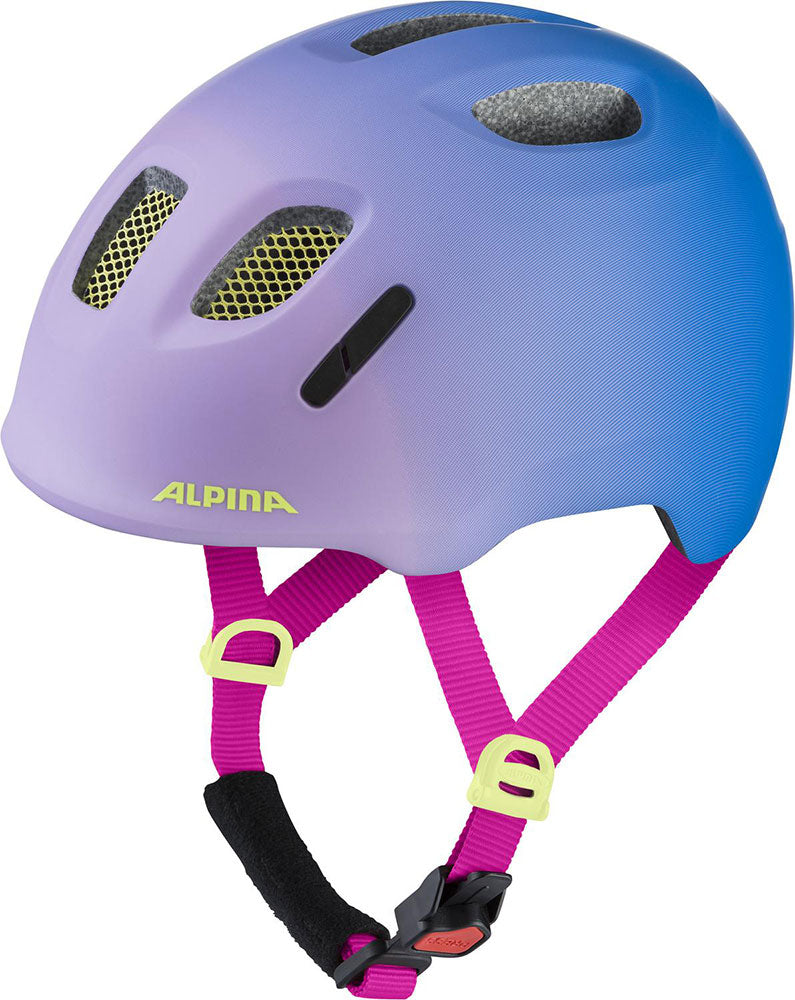 Alpina ximo 2 le fading purple matt - kid's helmet | 49 - 54 cm