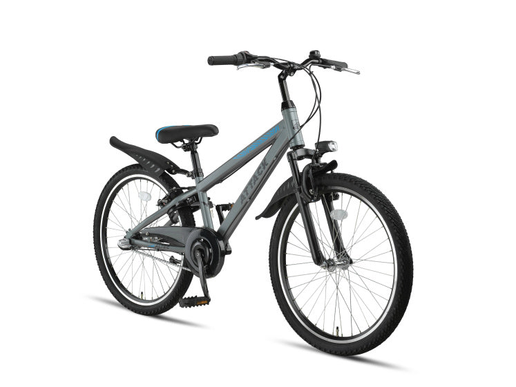 Altec attack mtb 24 inch jongens 3v v-brakes grijs