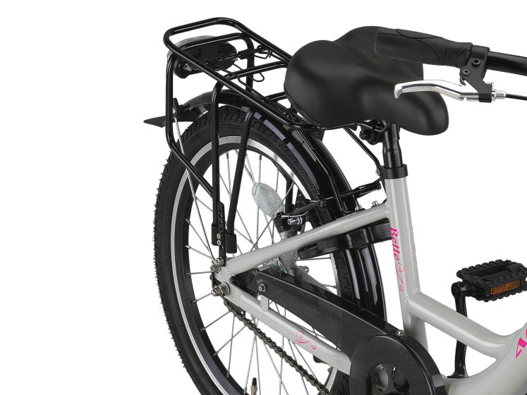 Altec belle 20 inch meisjesfiets schaduw grijs