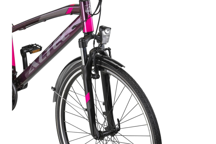 Altec Legarda (CT) 28 pouces Vélo pour femme V-Brakes 24 Versn. Mauve rose