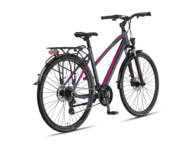 Altec Legarda (CT) LSM 28 inch Damesfiets HYD 24 Versn. Antraciet Roze