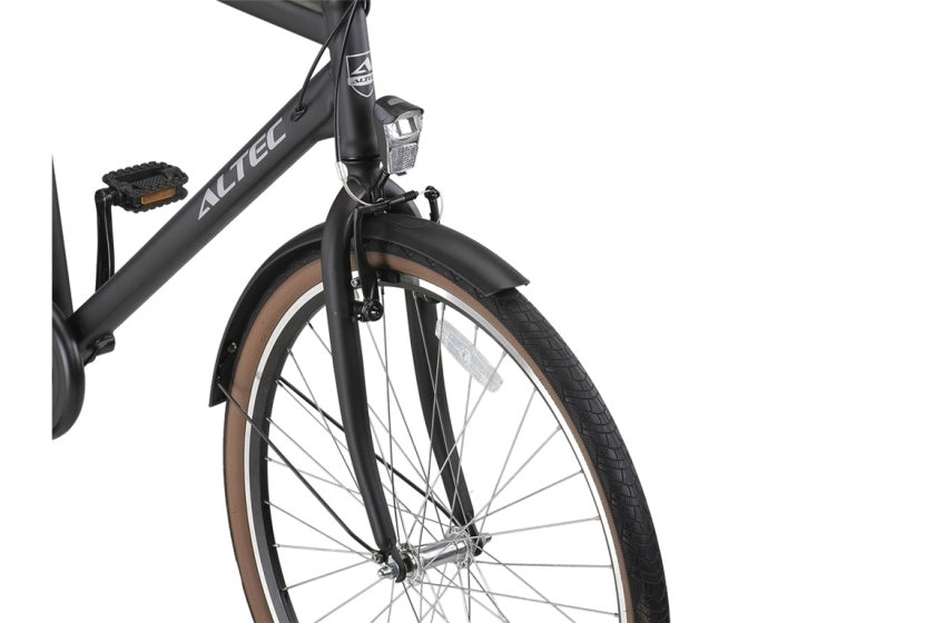 Altec Marquant Vélo Homme 28 pouces N-3 56 cm Noir Mat