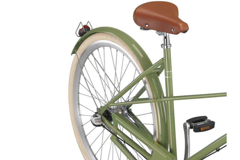 Altec Palermo 3T 28 inch Damesfiets 52 cm Retro Groen *** ACTIE UITVERKOOP ***
