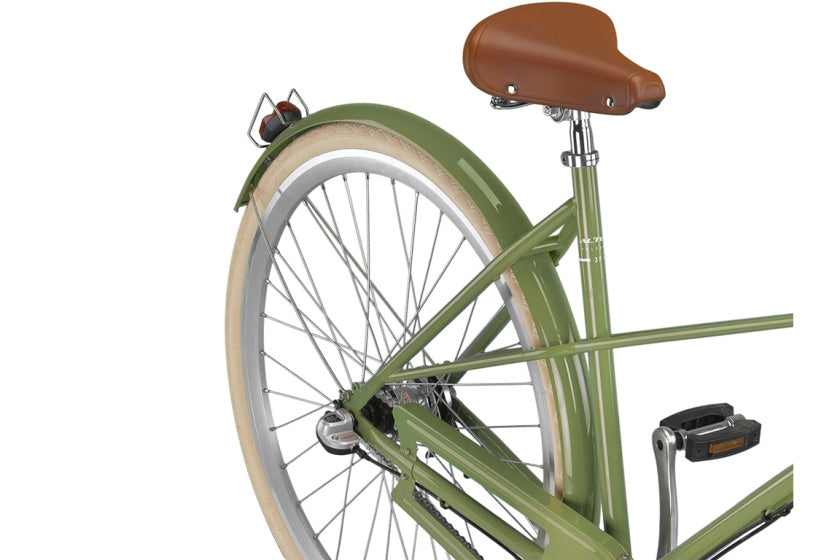 Altec Palermo 3F 28 inch Damesfiets 52 cm Retro Groen *** ACTIE UITVERKOOP ***