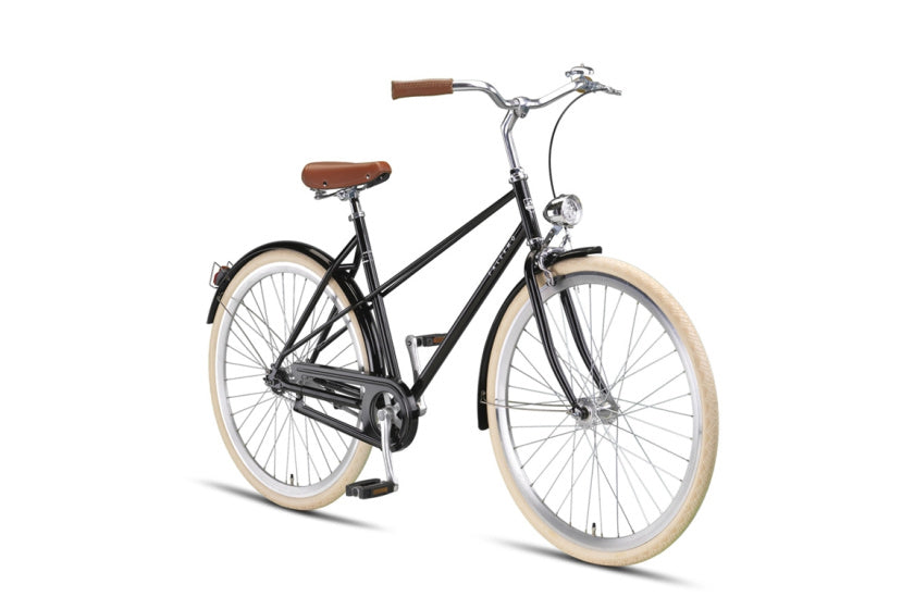 Altec Palermo 1T 28 pouces Vélo Femme 52 cm Noir Brillant