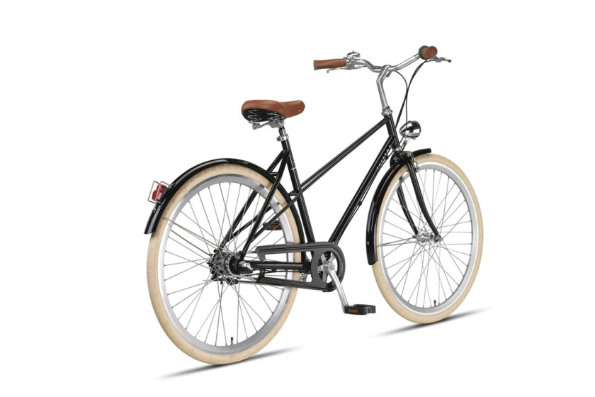 Altec Palermo 3F 28 inch Damesfiets 52 cm Glans Zwart *** ACTIE UITVERKOOP ***