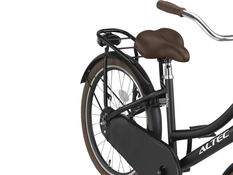 Altec urban 20 inch meisjes terugtraprem matzwart bruin
