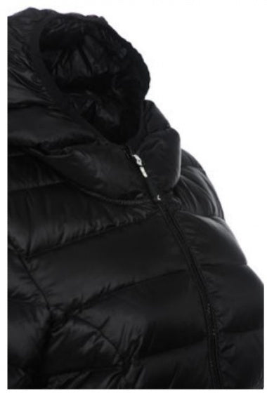 outdoorjas Aberdeen dames nylon zwart maat XXL