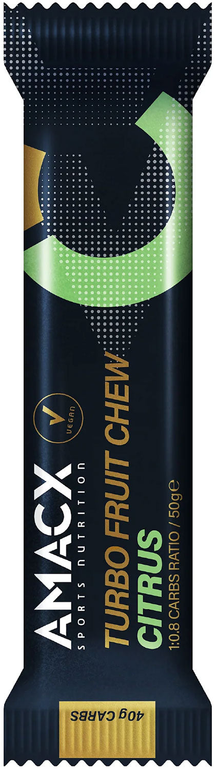 Amacx turbo fruit chew bar 50g