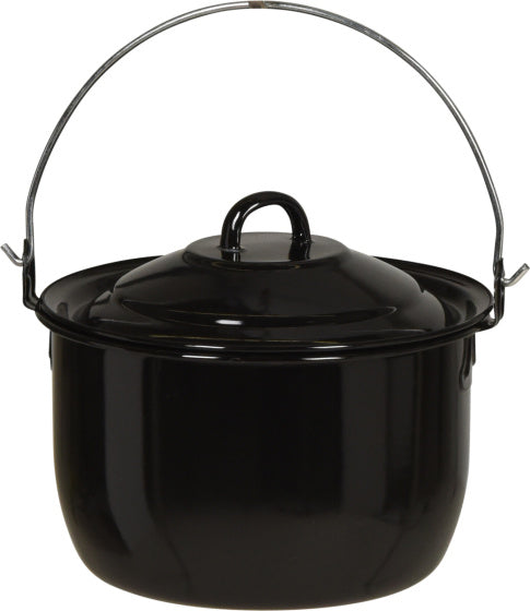 BBQ Pan met Deksel Ø20 cm 3,3 Liter Zwart