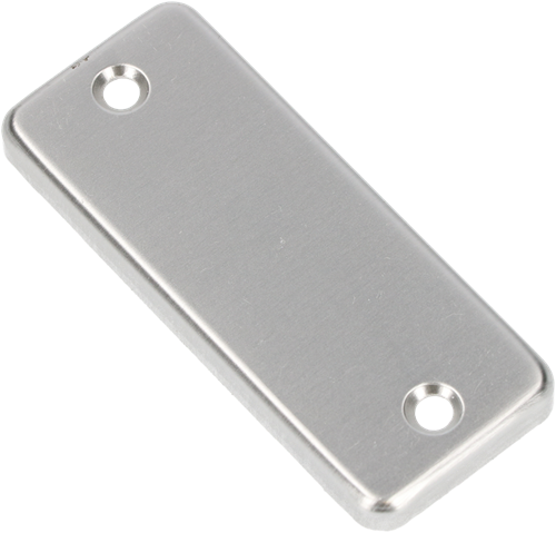 Ami rechthoek rozet 4 rh blind f-2 - 226401