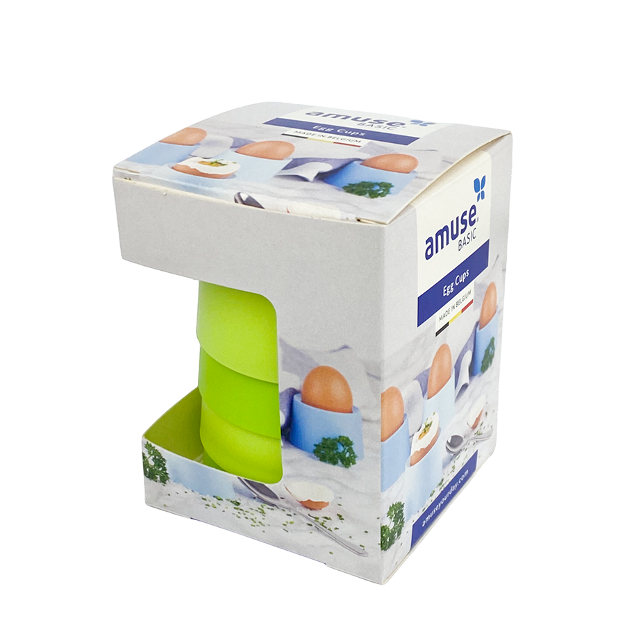 Amuse eierdopje green spring 4 stuks