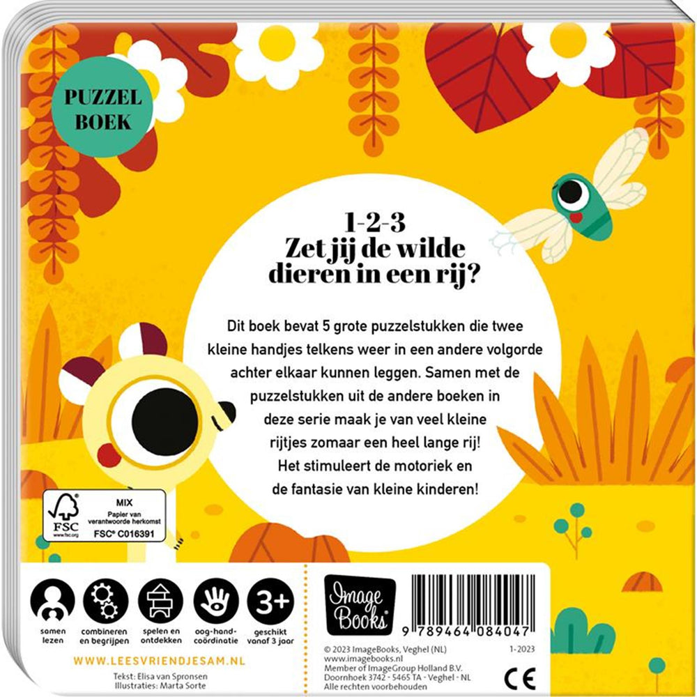 Imagebooks vriendjes in een rij - in de wildernis