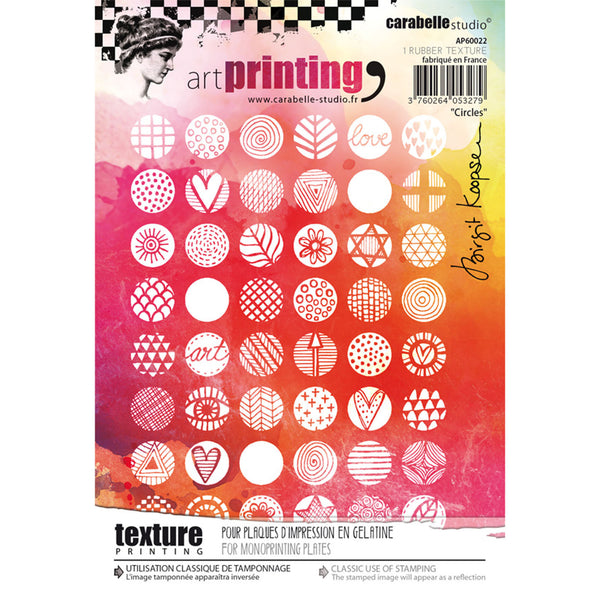 Carabelle studio • art printing a6 cirkels