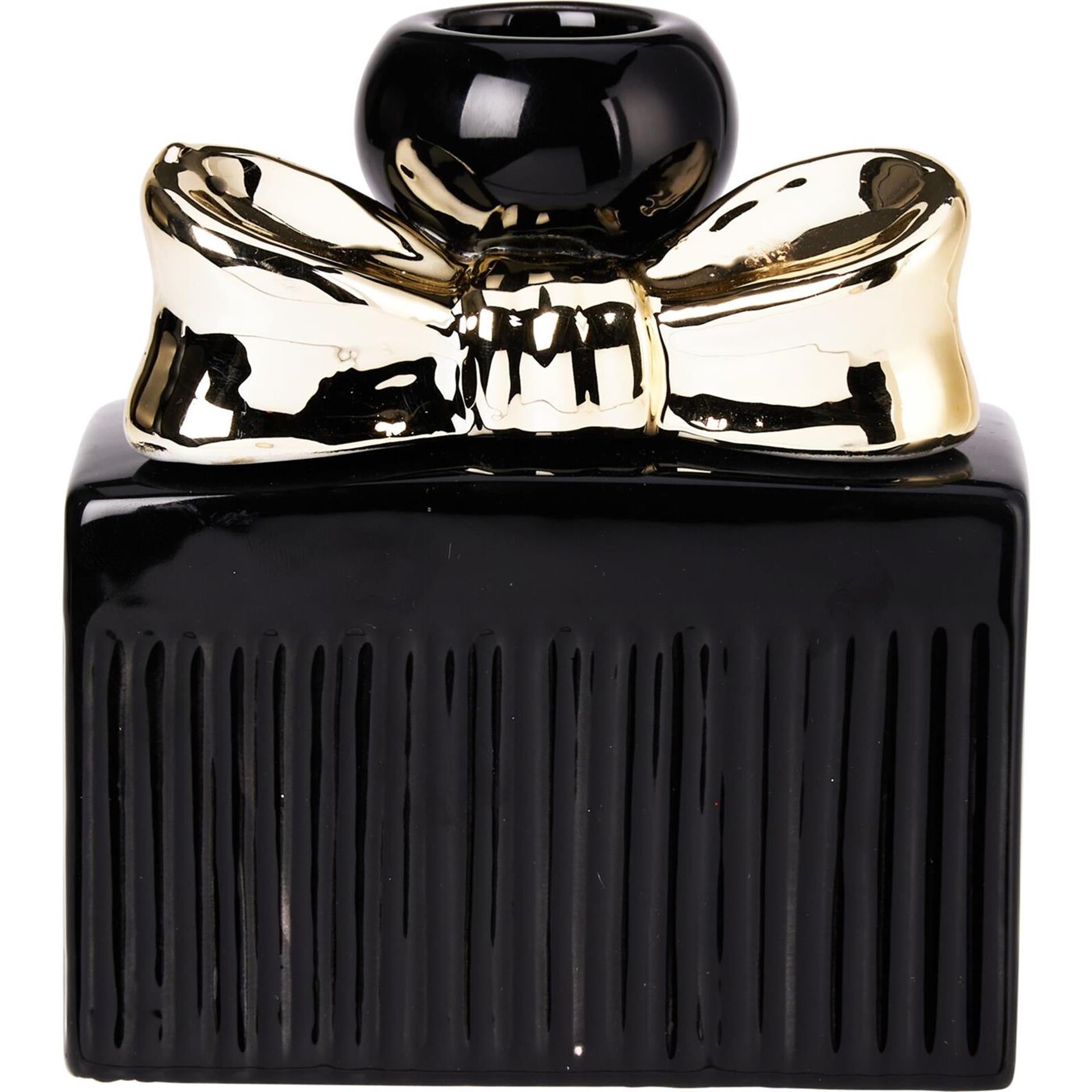 Home styling kandelaar parfumflesje 11cm