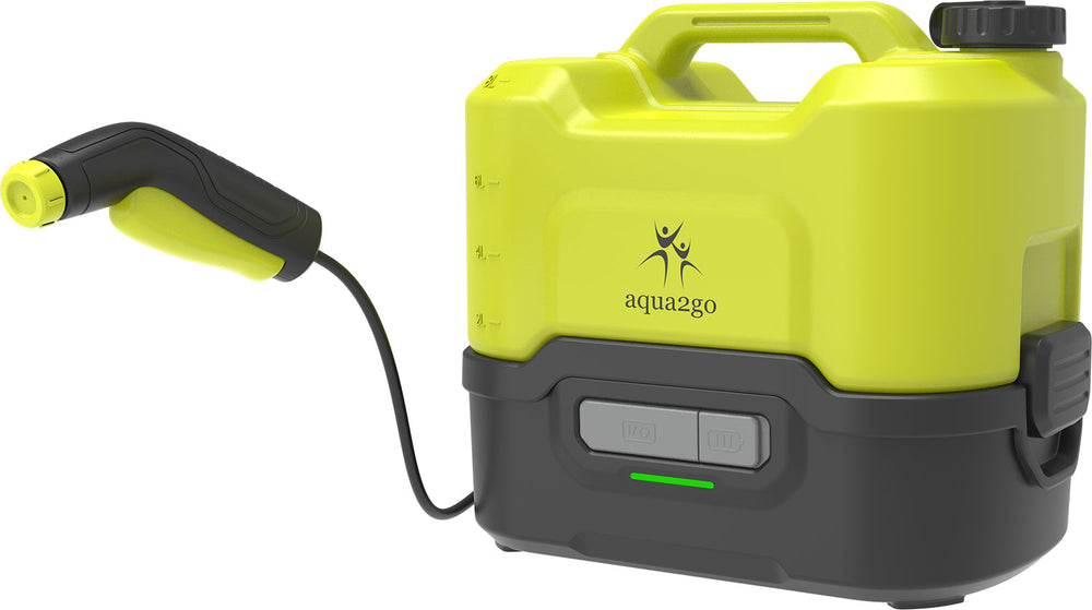 Aqua2go gd65 mini mobile cordless pressure cleaner 8l