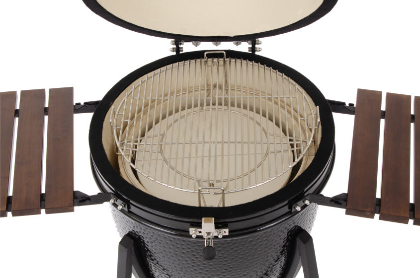 Hitteschild 2x Halve Maan voor Kamado Large