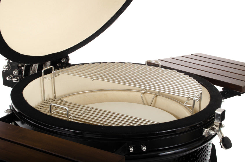 Hitteschild 2x Halve Maan voor Kamado Large