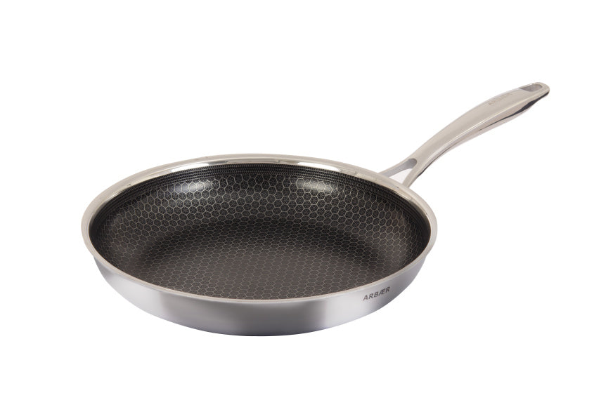 Koekenpan Inductie Ø 28 cm met Honingraat Anti-aanbaklaag