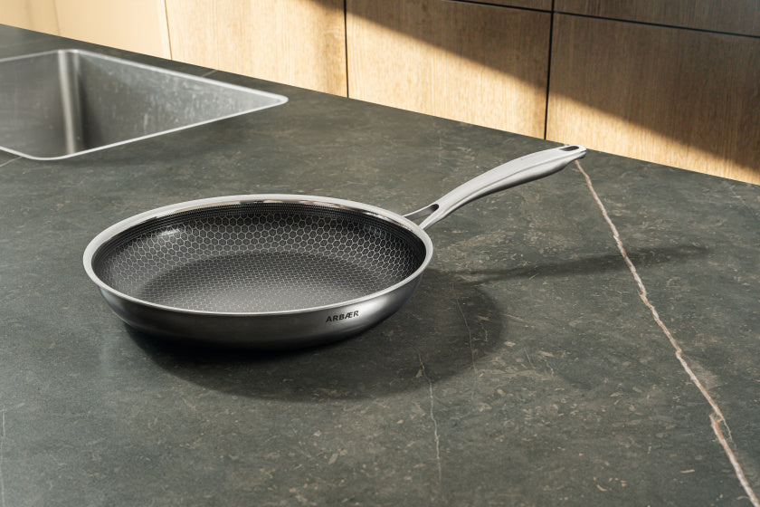 Koekenpan Inductie Ø 28 cm met Honingraat Anti-aanbaklaag