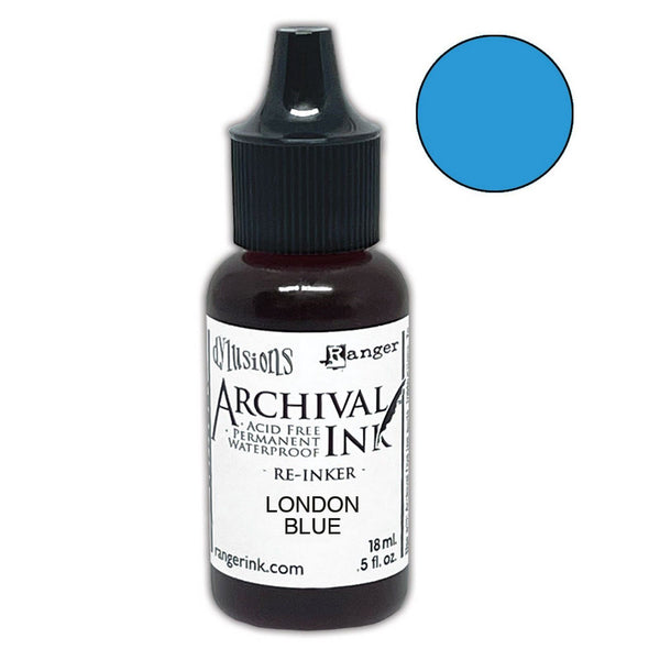 Ranger ink ranger • dylusions archival reinkers london blue