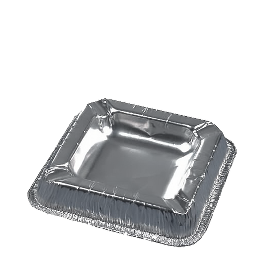 Asbak wegwerp aluminium 100 stuks