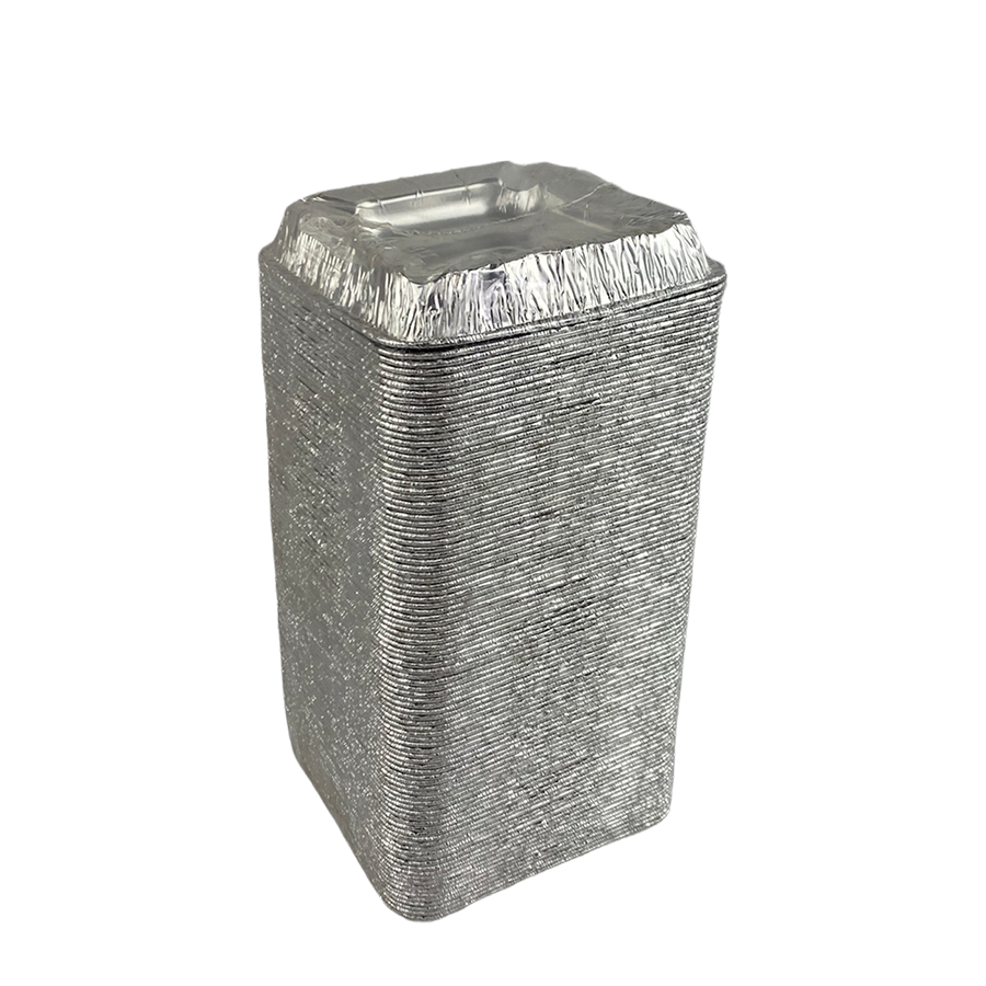 Asbak wegwerp aluminium 100 stuks