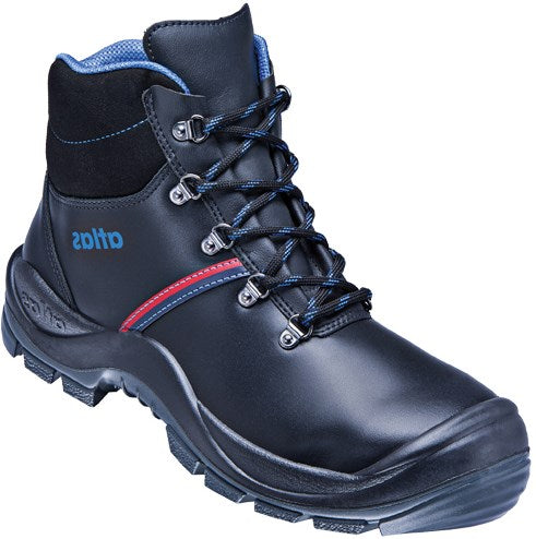 Atlas werkschoen anatomic bau 500 hoog s3 | zwart [w12] | maat 50 - 00.012.001.50