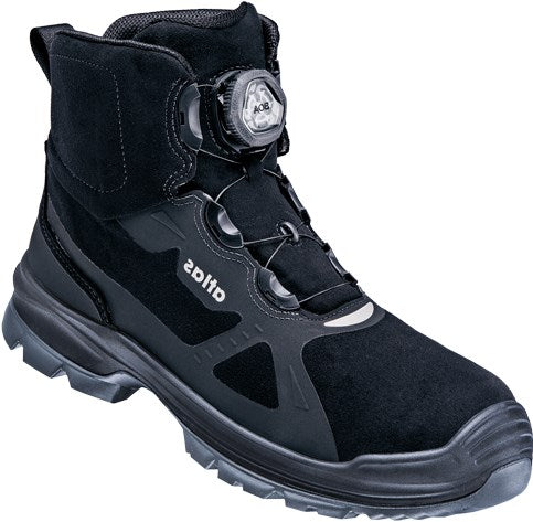 Atlas werkschoen flash 6905 boa xp s3 | zwart grijs | maat 48 - 4043692441481