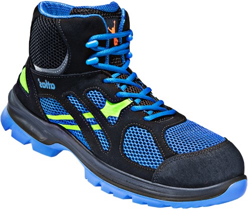 Atlas werkschoen flash 8205 hoog s1p | zwart blauw | maat 40 - 00.012.064.40