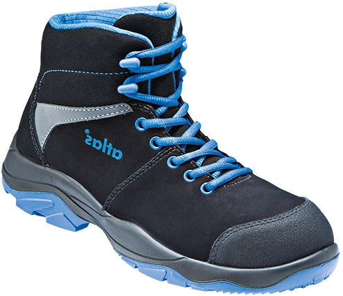 Atlas werkschoen sl 80 2.0 hoog s2 | zwart blauw | maat 41 - 00.012.095.41