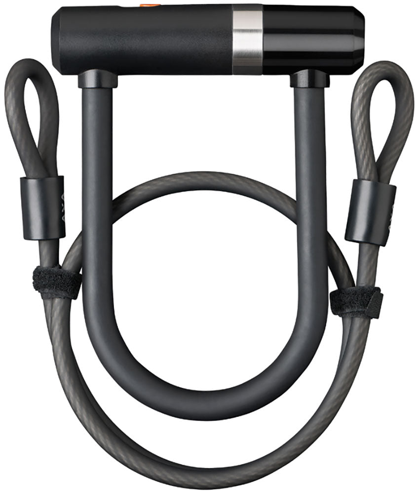 Axa newton mini u-lock + cable 100 8