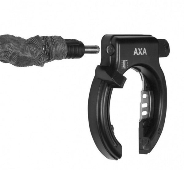 Axa Defender zwart met spatbord bevestiging. (werkplaatsverpakking). Beveligingsniveau 12