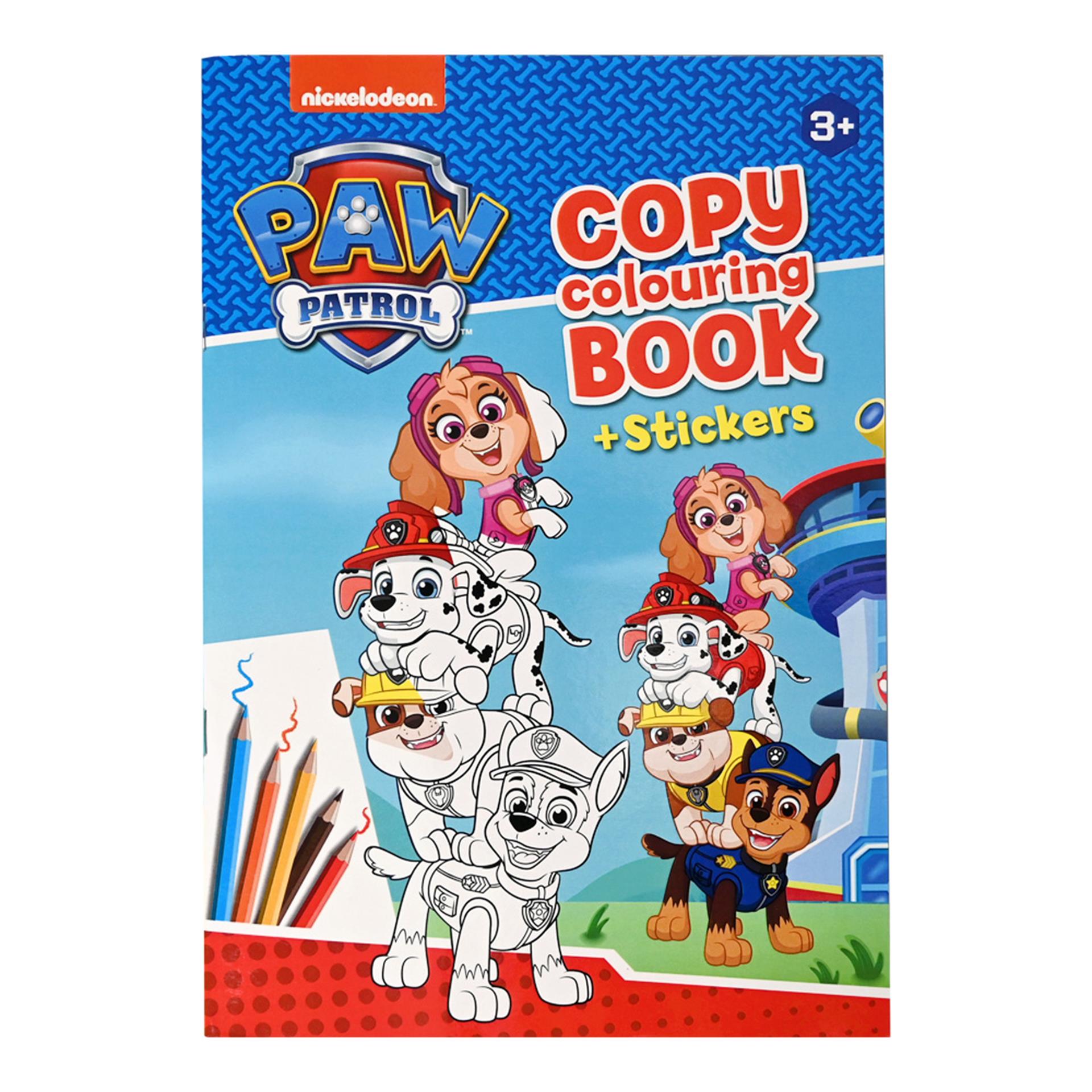 Wins Holland kleurboek Paw Patrol met kleurvoorbeelden